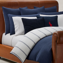 Kerrigan Bettbezug, navy, Ralph Lauren Home