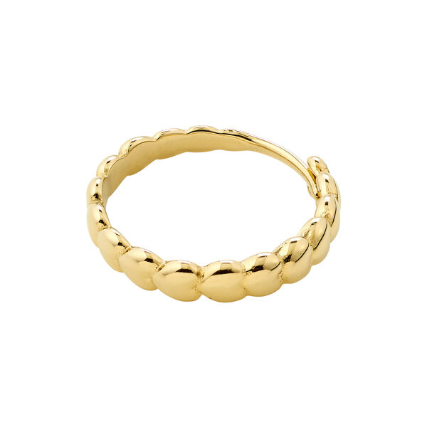 REVAN ring, gold plated, Pilgrim