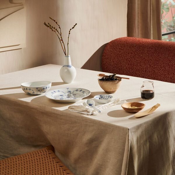 Musselmalet Gerippt Löffel 15 cm, Royal Copenhagen