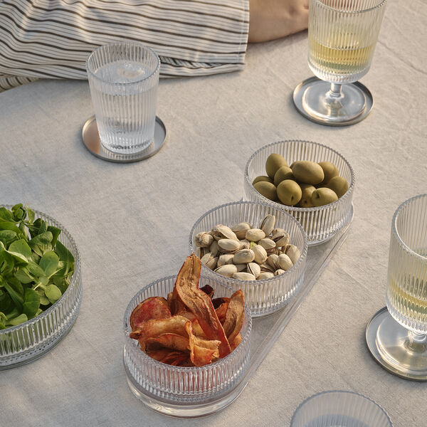 Pilastro drinking glass 6 pcs, clear, Stelton