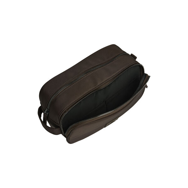 CareMBG Toiletry Bag Recycled, espresso brown, Markberg