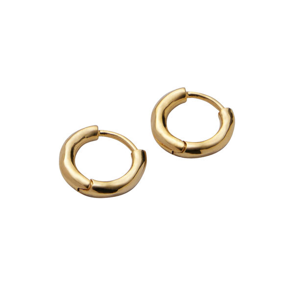 Spirit Huggies Mini, gold plated, Pernille Corydon Jewellery