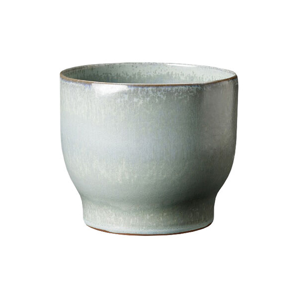 Blumentopf, mint, Knabstrup Keramik