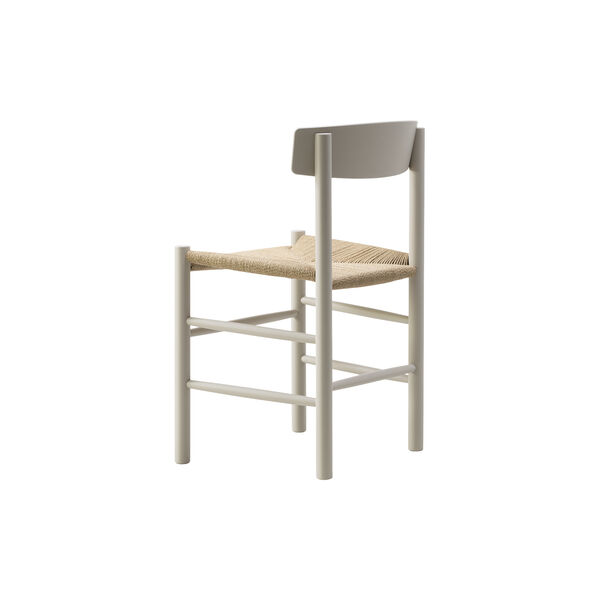 J39 Mogensen Stuhl, pebble grey/natur, Fredericia Furniture