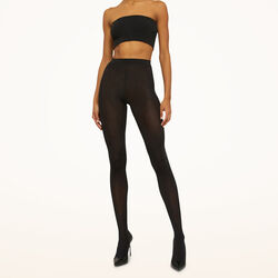 Satin Opaque 50 Tights, black, Wolford
