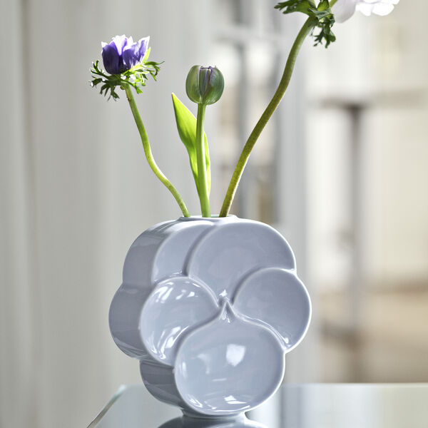 Flower Vase Pansy, Lyngby Porcel&aelig;n