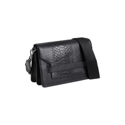 Arabella Crossbody Tasche, snake schwarz, Markberg