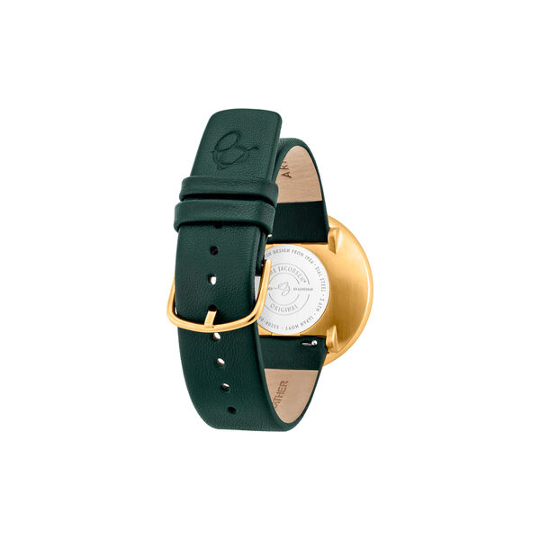City Hall Wrist Watch, green/gold/green City Hall Wrist Watch, green/gold/green, Arne Jacobsen Watches