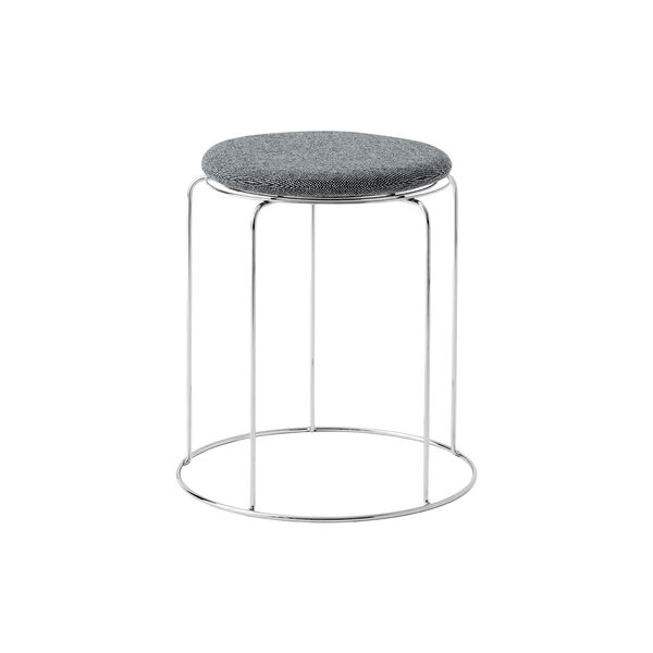 Wire Stool VP11 with Cushion, Hallingdal 130, &Tradition