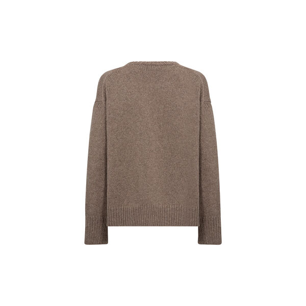 LR-PERLE 1 Pullover, walnut melange, Levet&eacute; Room