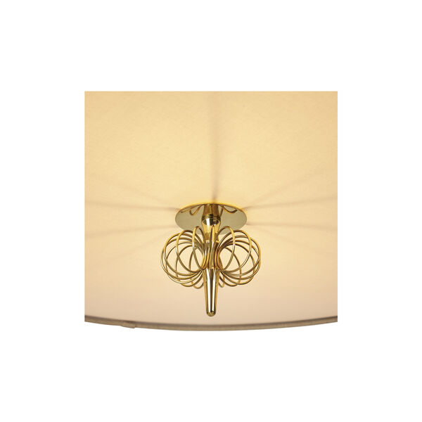 A1967 Pendelleuchte, Messing/Canvas, GUBI