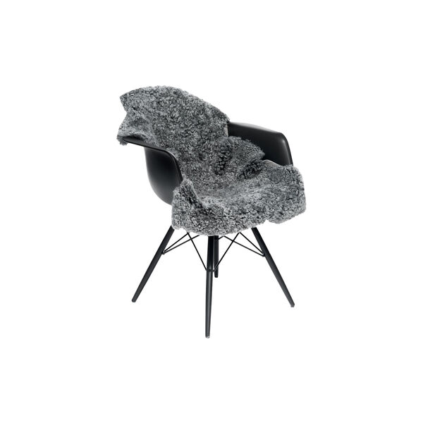 Neuseeländisches kurzhaariges und gelocktes Lammfell, light grey snowtop, NATURES Collection