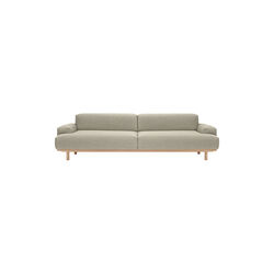 Reason 2.5 Seater Sofa, Re-Wool 218, Bruunmunch Furniture