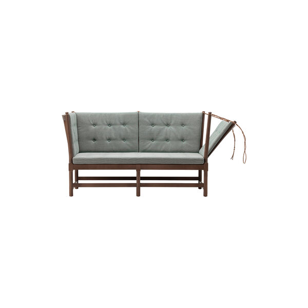 The Spoke-Back Sofa, Steelcut Quartet 944/chestnut brown, Fredericia Furniture