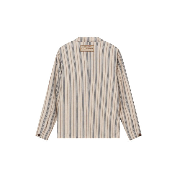MMGMapham Stripe Jacket, ecru, MOS MOSH Gallery