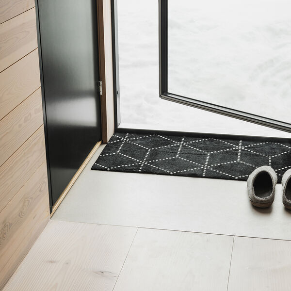 Hagl Black Terrace Doormat Hagl Black Terrace Doormat, Heymat