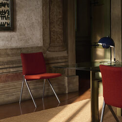 Flowerpot VP4 Table Lamp, steel blue, &Tradition