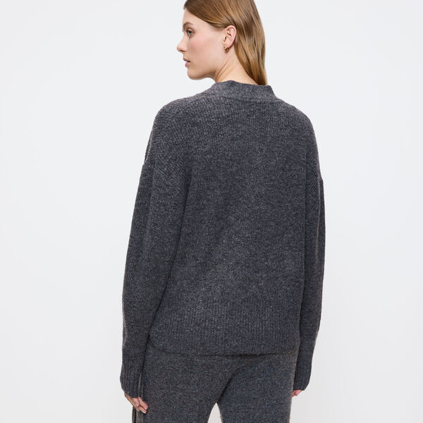 Amourette Kuscheliger Cardigan, dark grey melange, Triumph