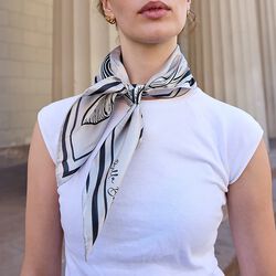 BOWS&nbsp;Schal, greypurple, Bella Ballou