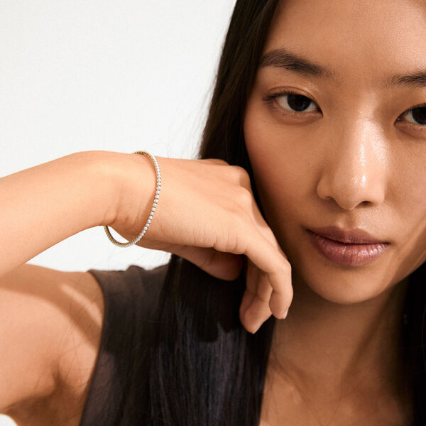 ARASH pearl bracelet, gold plated, Pilgrim