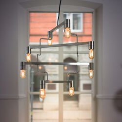 Kennedy Chandelier, steel, Rubn