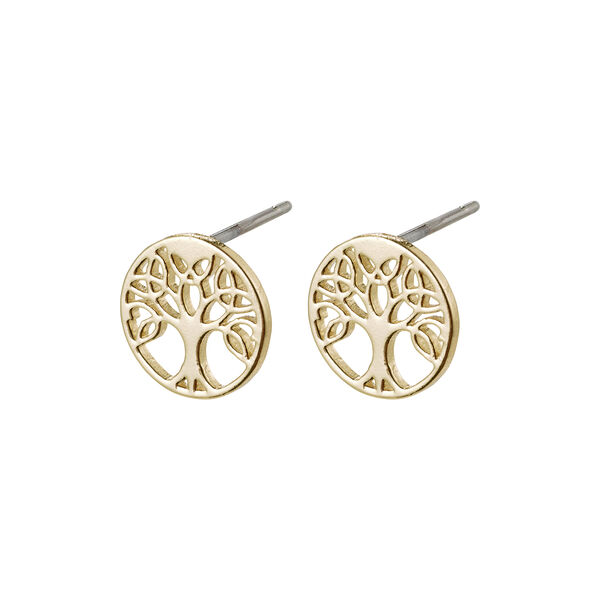 Georgina Earrings, gold, Pilgrim