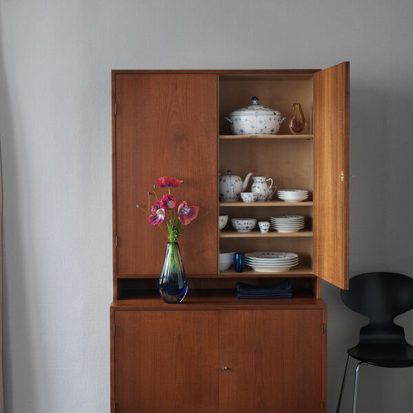 Musselmalet Gerippt Terrine und Deckel, Royal Copenhagen