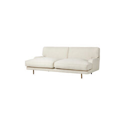 2-Sitzer-Flaneur-Sofa, Limonta 15/Antikmessing, GUBI