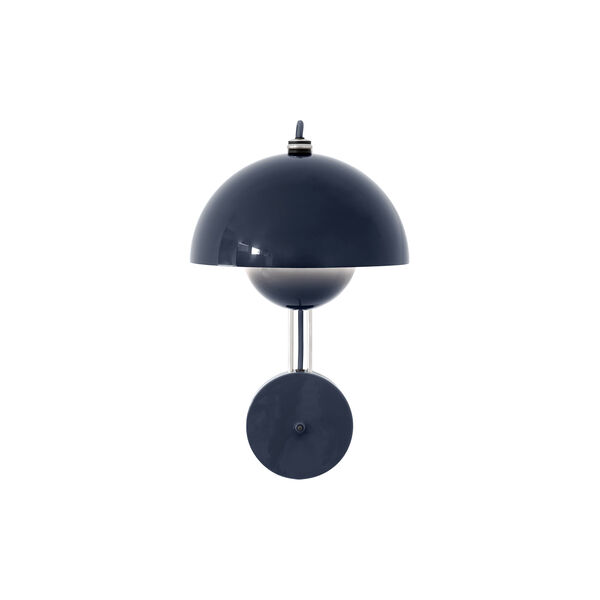 Flowerpot VP8 Wall Lamp, steel blue, &Tradition