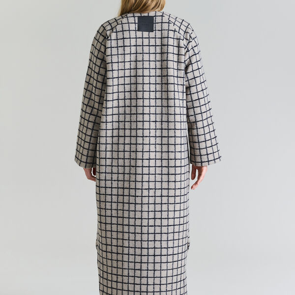 Woollen wire Long Coat, woollen wire, BITTE KAI RAND