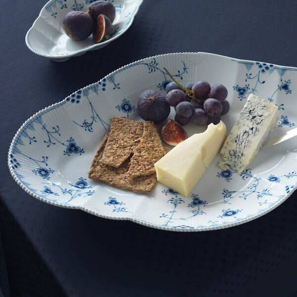 Elements Blau Platte, 23 cm, Royal Copenhagen