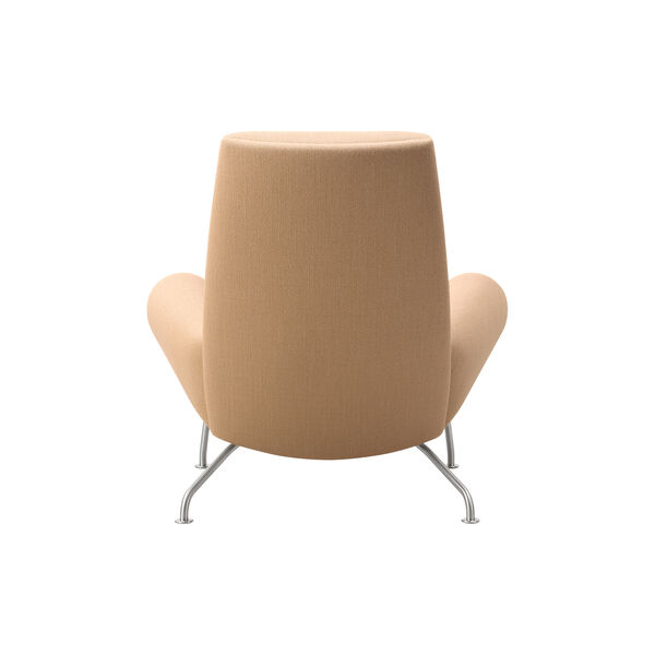 Wegner Queen Chair | Natural | Lounge Chair + Ottoman, Fredericia Furniture