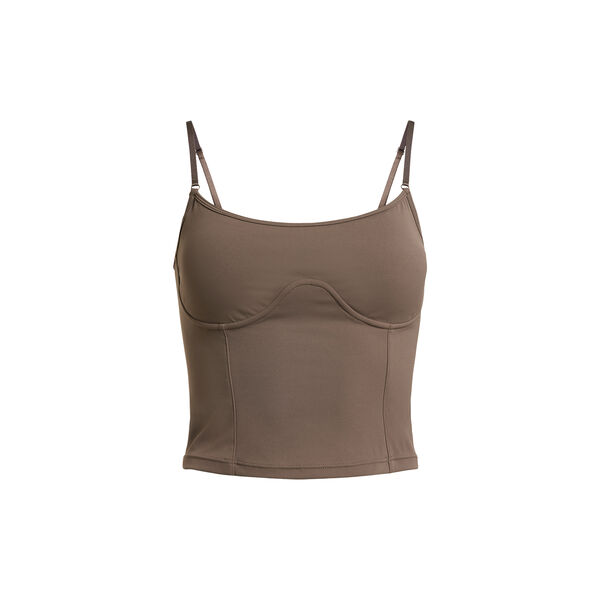 Butter Soft Top True to body, dark brown, Rethinkit