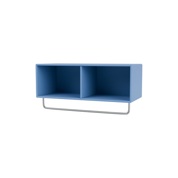 COAT Shelf with Clothes Rack, 154 azure, Montana Furniture
