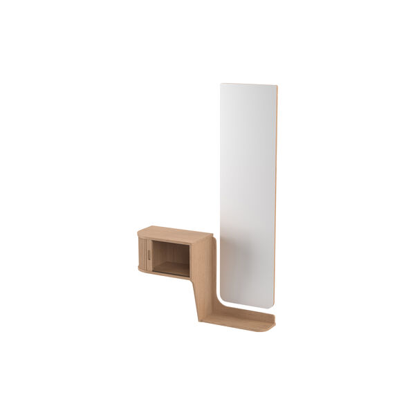 BPS127 Flurspiegel & Wandmöbel, Eiche geölt, Bernh. Pedersen & Søn