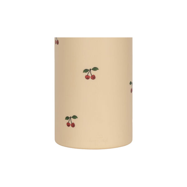 Silikon-Trinkflasche, cherry, Konges Sl&oslash;jd