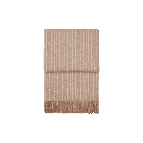 Stripes Throw, camel Stripes Throw, camel, ELVANG