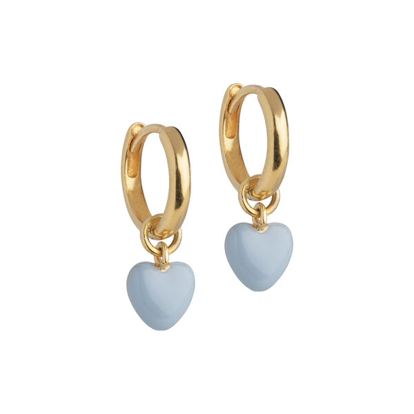 Amore-Creolen, st&aring;l bl&aring;, ENAMEL Copenhagen