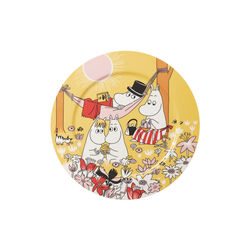 Mummy serving dish Family Time, yellow, Moomin Arabia