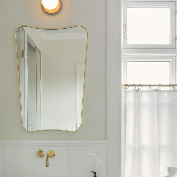 Liila 1 Small Wall Lamp, dark bronze/opal, Nuura