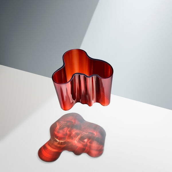 Alvar Aalto Vase, preiselbeere, Iittala