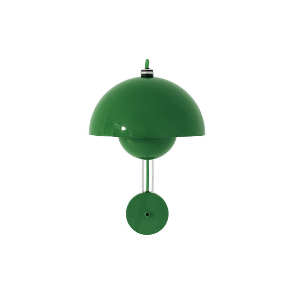 Flowerpot VP8 Wall Lamp, signal green, &Tradition
