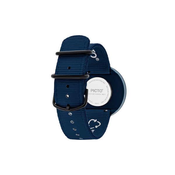 PICTO Wrist Watch, navy blue/matt blue/navy blue, PICTO