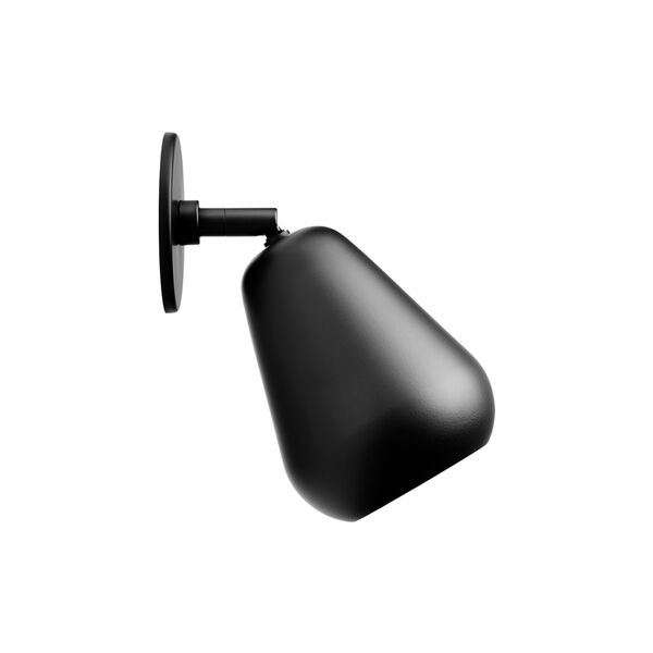 Anoli Spot Recessed Ceiling-/Wall Lamp, black/black, Nuura