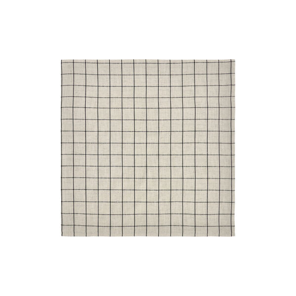 HDJoin Tischdecke, schwarz/off-white, House Doctor