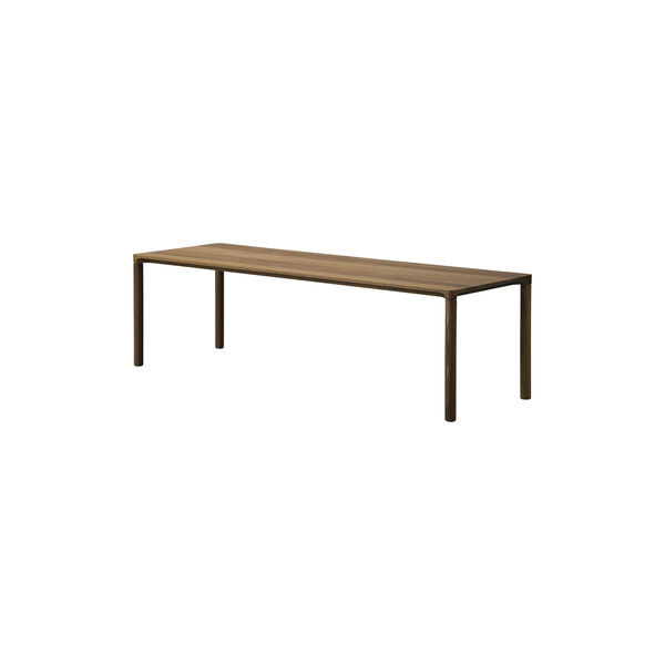 6715 Piloti Couchtisch, ger&auml;ucherte Eiche, Fredericia Furniture