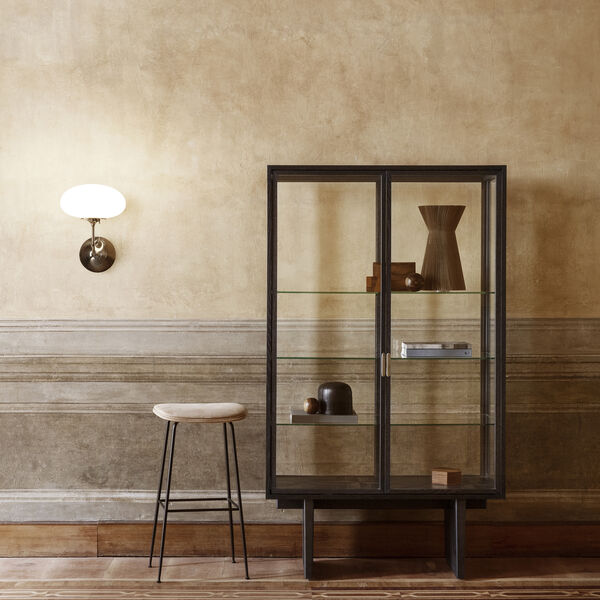 Stemlite Wandleuchte, Schwarzchrom, GUBI