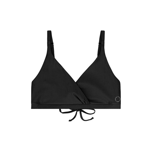 Istana drapiertes Bikini-Top, nero, Cartel Copenhagen