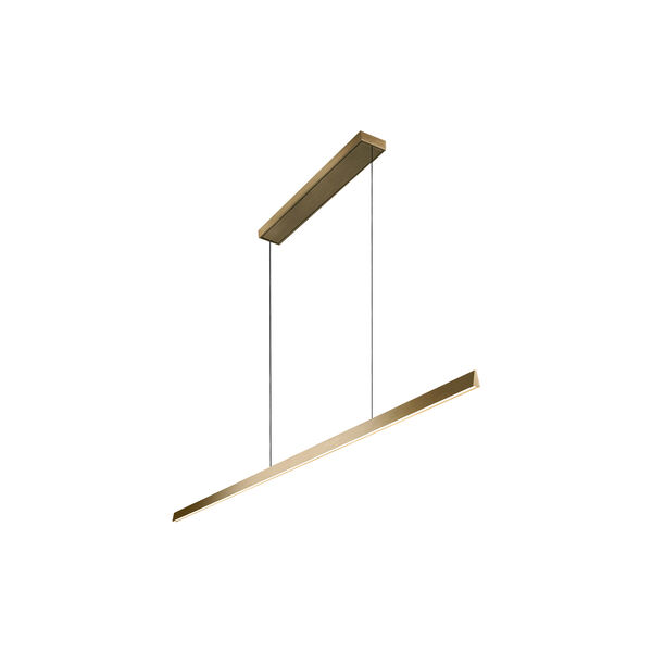 EDGE LINEAR S2000 Pendant, brass, LIGHT-POINT
