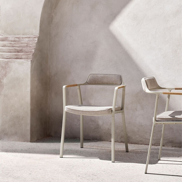 VIPP711 Open-Air-Stuhl, hellgrau, Vipp